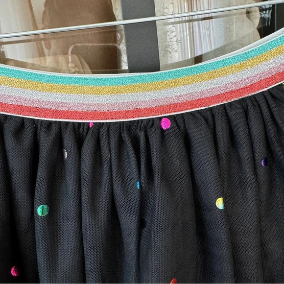 Stella McCartney polka dot print tulle skirt metallic confetti eras tour tutu - Picture 5 of 7